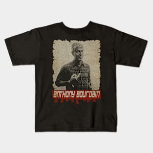 Anthony Bourdain Vintage Kids T-Shirt